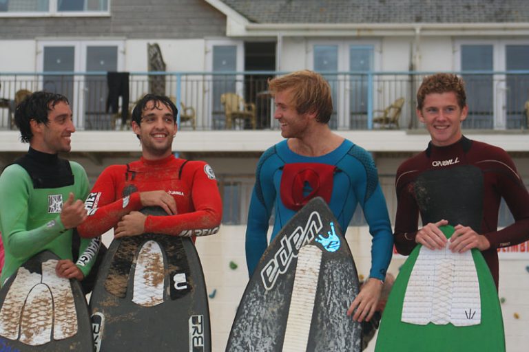 The open finalists