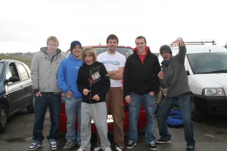 Some of the crew at Iveys in 2006