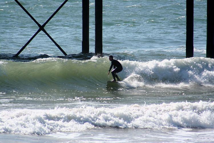 Unknown surfer at Paignton