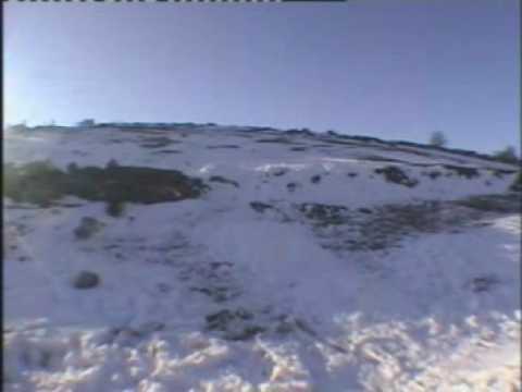 Video: Bodyboarding on snow